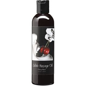 Cherry Edible Massage Oil 8 Oz **