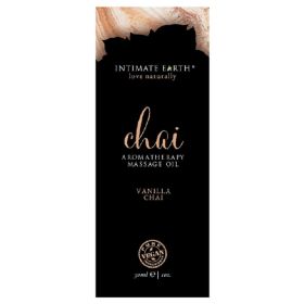 Intimate Earth Aromatherapy Oil-Chai-Vanilla 1oz Foil **