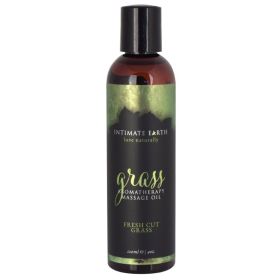 Intimate Earth Aromatherapy Oil Grass-Fresh Cut Grass 4oz  **
