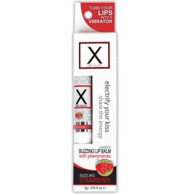 X on the Lips Lip Balm - Sizzling Strawberry - .75 Oz. **
