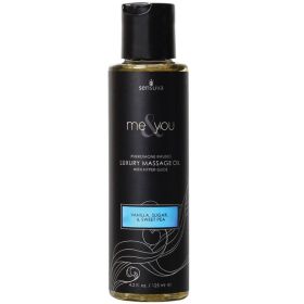 Me and You Massage Oil - Vanilla Sugar and Sweet Pea - 4.2 Oz. **