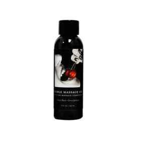 Cherry Edible Massage Oil 2 Oz**
