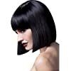Fever Smiffys Elise Wig Sleek Bob With Fringe-Black 13"**