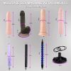 Sex Machine Love Machine with 3.5 Inch Suction Cup Adapter Automatic Thrusting Dildo Machine with 3 XLR Connector**1