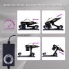 Sex Machine Love Machine with 3.5 Inch Suction Cup Adapter Automatic Thrusting Dildo Machine with 3 XLR Connector**1