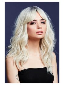 Fever Smiffy's Ashley Wig Two Toned Blend-Ice Blonde**