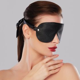 Adore Ribbon Tie Up Mask-Black **