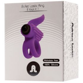 Adrien Lastic Bullet Ring-Purple **
