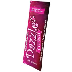 Dazzle Female Stimulating Cream Foil **