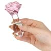 Pillow Talk Rosy Glass Anal Plug
