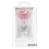 Pillow Talk Rosy Glass Anal Plug