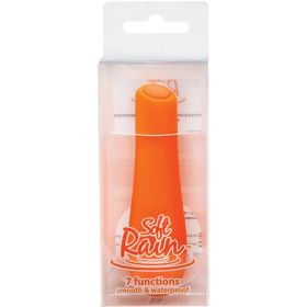 Soft Rain Power Bullet 3 Inch Breeze Coated 7  Function - Orange **