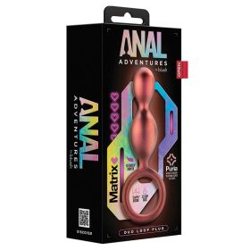 Anal Adventures Matrix Duo Loop Plug-C...