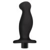 Anal Adventures Platinum Silicone Vibrating Prostate Massager 02  -Black