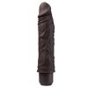Dr. Skin Silicone Dr. David Vibrating Dildo-Brown 8"