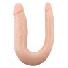 Dr. Skin Silicone Dr. Double Dong-Vanilla 12"