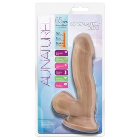 Au Naturel , 6.5 Inches - Sensa Feel Dildo  (Tan Latin)**