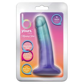 B Yours Morning Dew Dildo-Sapphire 5"