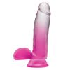 B Yours Sugar Magnolia Dildo-Fuchsia 7"