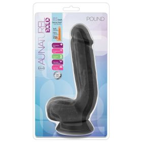 Au Naturel Bold Pound Dildo-Black 8.5" **