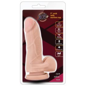 X5 5 Inch Cock With Suction Cup Dildo **