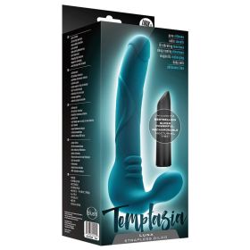 Temptasia Luna Strapless Silicone Dildo-Teal **