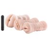 M for Men Soft and Wet Self-Lubricating Vibrating 3-Pack