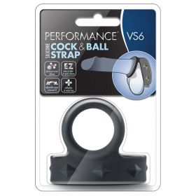 Performance VS6 Cock & Ball Strap-Black **