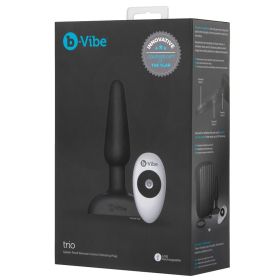 B-Vibe Trio Plug-Black **