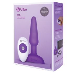 B-Vibe Trio Plug-Purple **