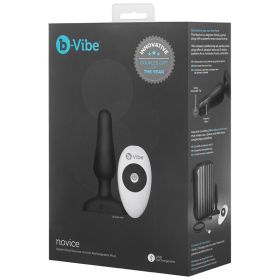 B-Vibe Novice Plug-Black **