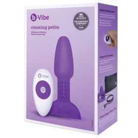 B-Vibe Rimming Plug Petite-Purple **