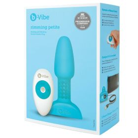 B-Vibe Rimming Plug Petite-Teal **