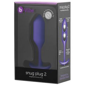 B-Vibe Snug Plug 2-Purple **