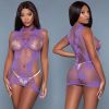 BeWicked Nothing to Lose Minidress-Purple O/S