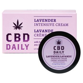 CBD Daily Intensive Cream-Lavender 1.7oz. **