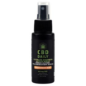 Earthly Body CBD Ultimate Strength Active Spray-Grapefruit Mint 2oz