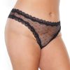 Coquette Panty-Black O/S X