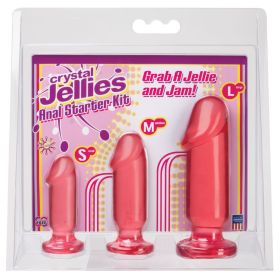 Crystal Jellies Anal Starter Kit - Pink **