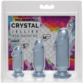 Crystal Jellies Anal Starter Kit-Grey **
