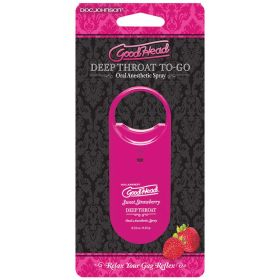 Good Head to Go Deep Throat Spray - Sweet Strawberry**