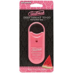 Goodhead - Deep Throat Spray to-Go - Wild Watermelon - .33 Oz.**