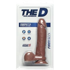 The D Perfect Firmskyn-Caramel 8" **