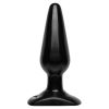 Classic Butt Plug Medium-Black