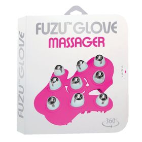 Fuzu Glove Massager-Neon Pink **