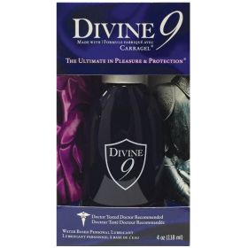 Divine 9 Water Based Lubricant 4oz **