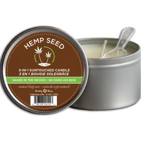 Naked in the Woods Suntouched Candle With  Hemp 6 Oz. **