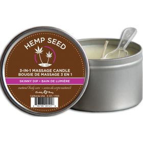 Earthly Body 3-in-1 Massage Candle-Skinny Dip 6oz