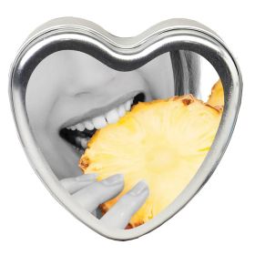 Edible Heart Candle - Pineapple - 4oz. **