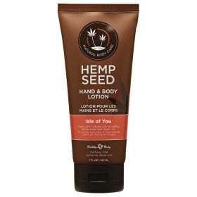 Earthly Body Hemp Seed Lotion-Isle of You 7oz. **